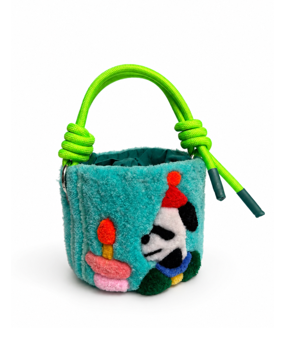 Bolso Bucket perrito cumpleañero