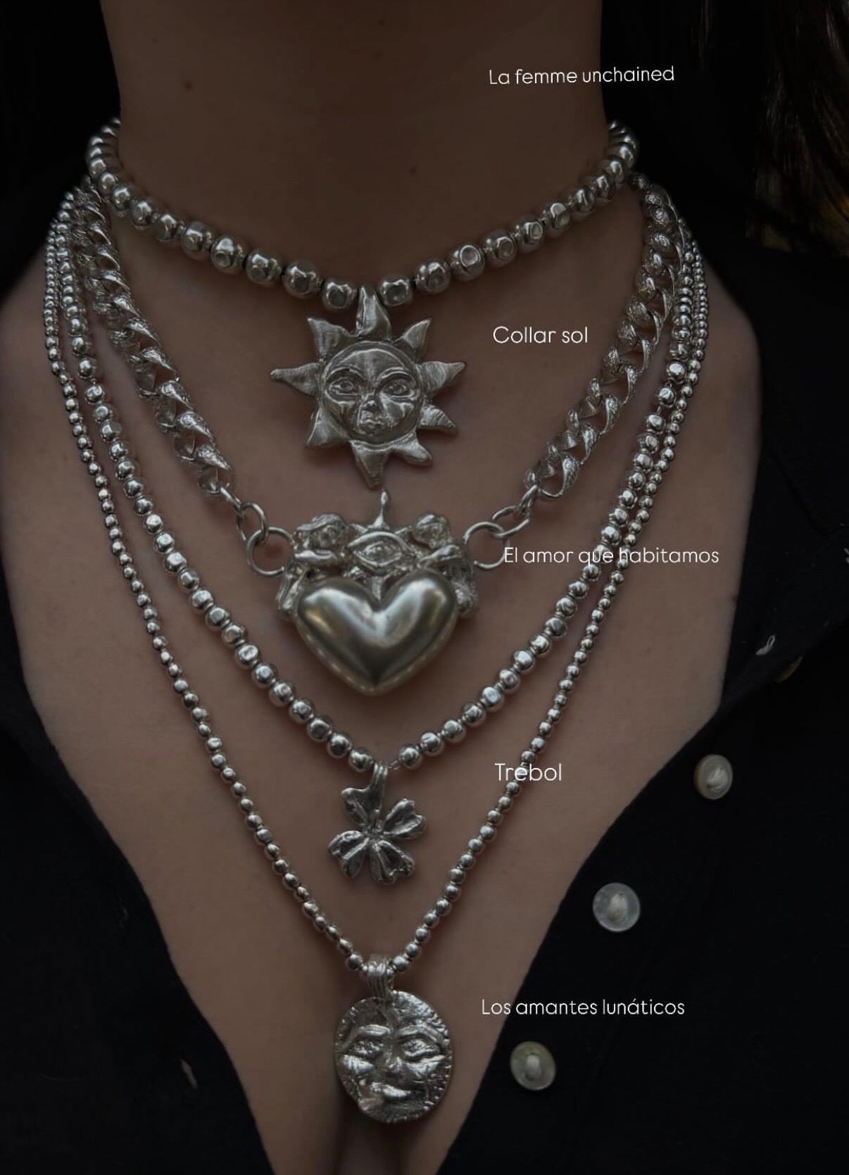 Collar amantes lunaticos