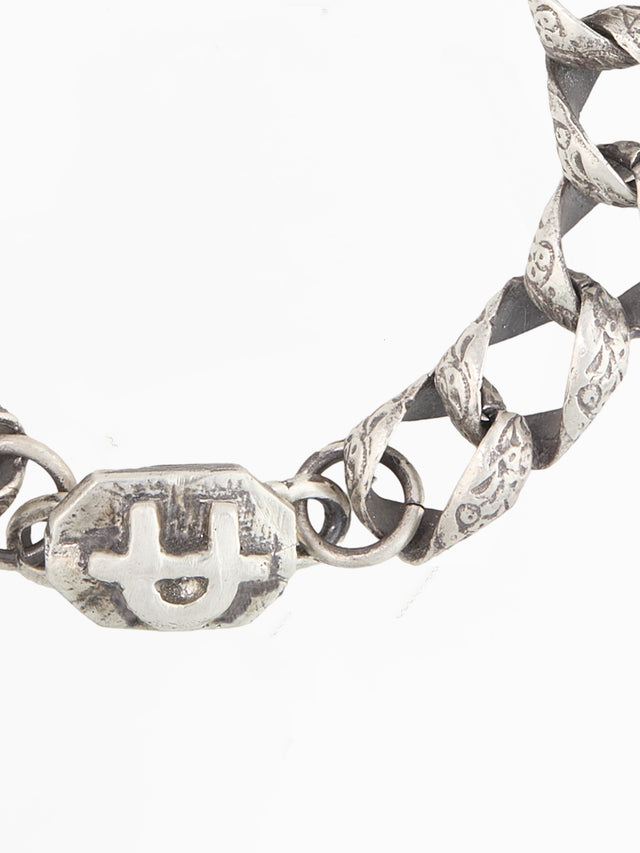 Brazalete eslabón Tallado