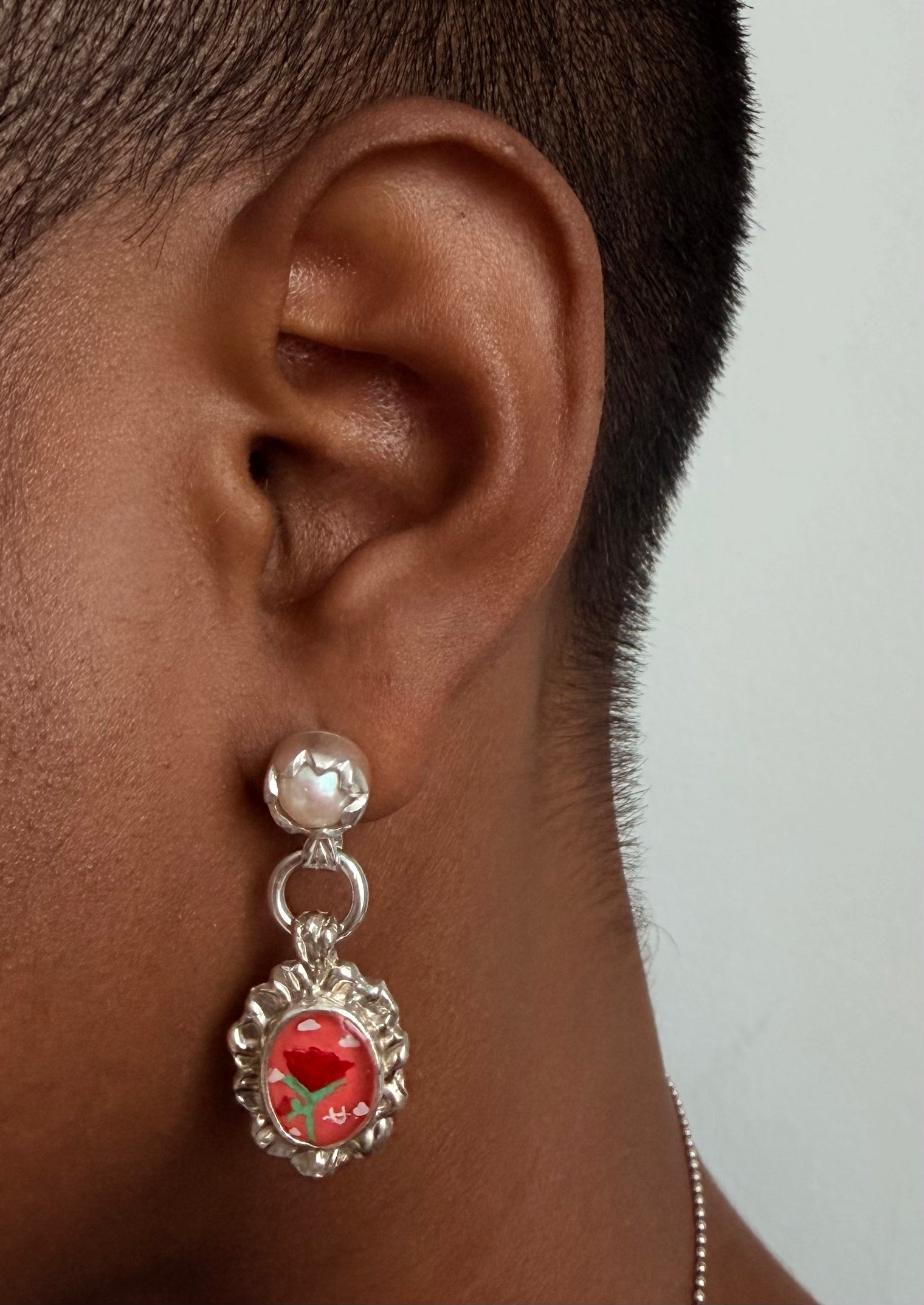 Aretes Rosa
