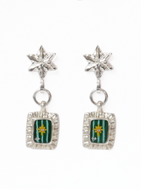 Aretes Estrellita pintados